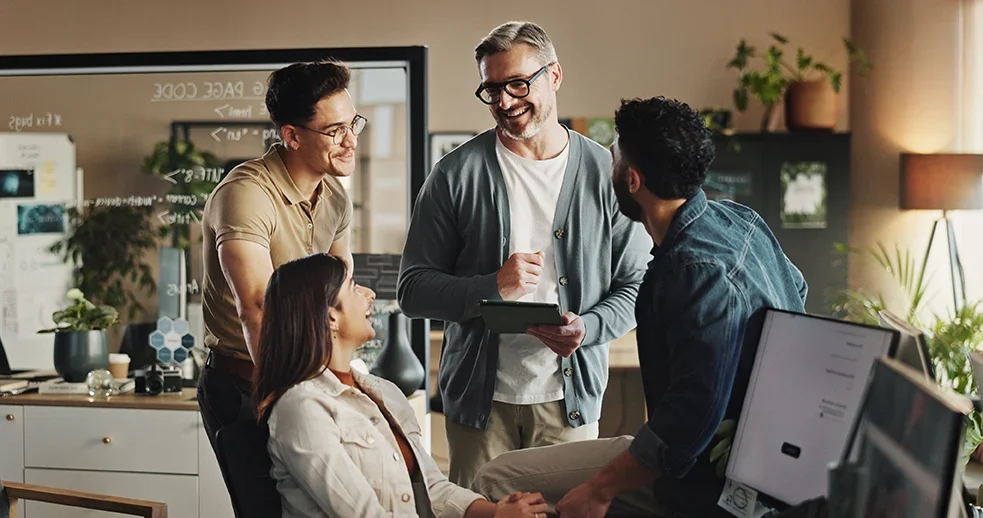 Bessere interne Zusammenarbeit und Teamkommunikation durch Videokonferenz und Messenger